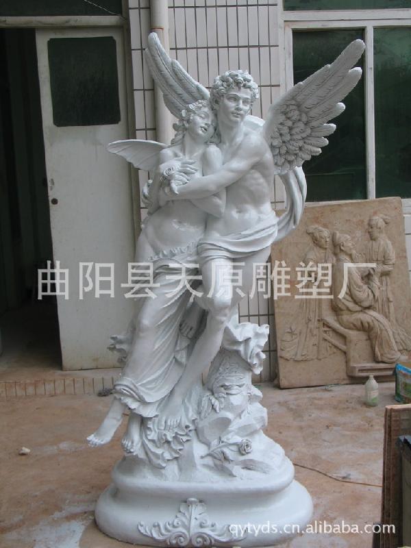 供应玻璃钢人物雕塑欧式人物雕塑 爱神雕塑树脂工艺品