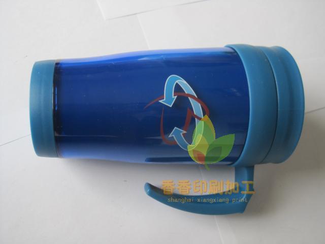 供应工厂直销塑料水杯表面1-8色丝印图片