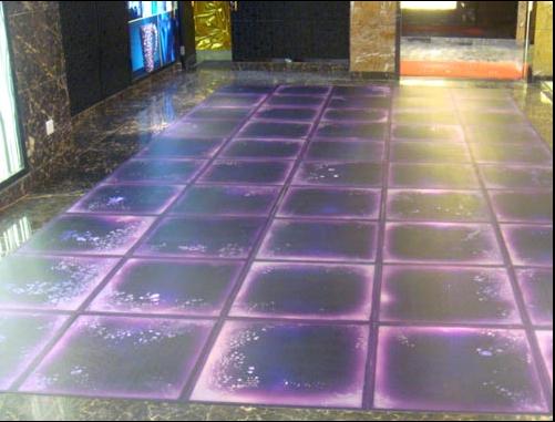 供应新型艺术地板 圣弗罗 液体地板 餐厅专用地板