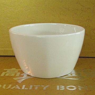 供应唐山纯白骨质瓷4.5方碗,4.5寸米饭碗，高档骨瓷餐具
