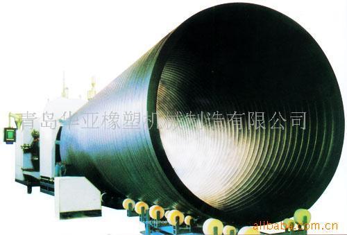 华亚厂家直销供应大口径中空壁缠绕管材生产线