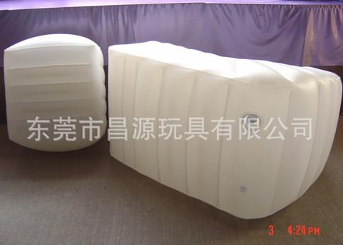 供应PVC充气沙发/广告休闲沙发/