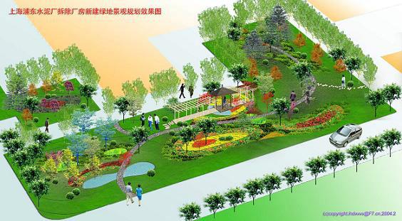 绿化工程施工图片|绿化工程施工样板图|上海绿