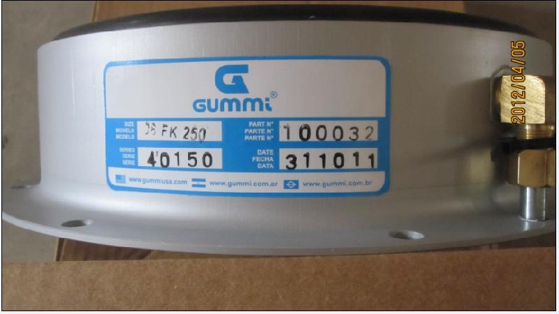 供应美国gummi固美内收式径向气胎离合器