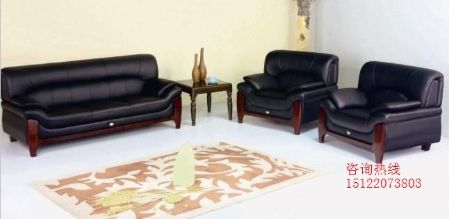 天津办公家具厂定做办公沙发会客沙发布艺沙发公司接待沙发