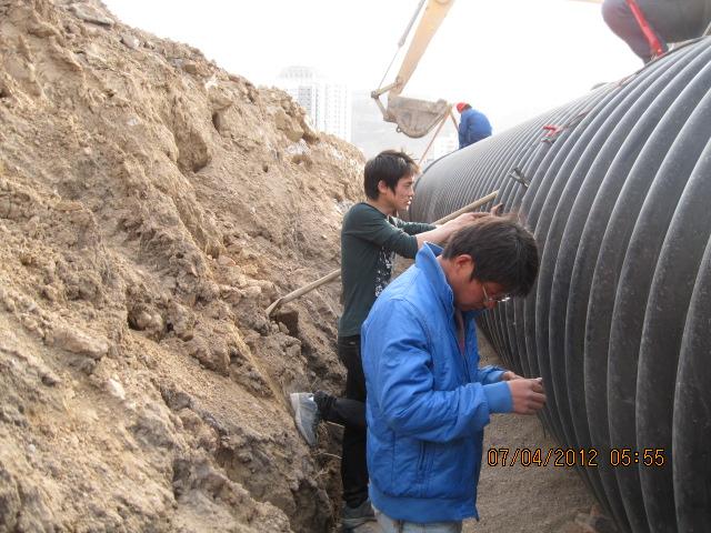 广西柳州PE钢带管波纹管给水管批发批发