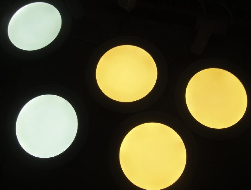 10W圆形面板灯供应家庭装修10W圆形面板灯 家用LED面板灯 180mm