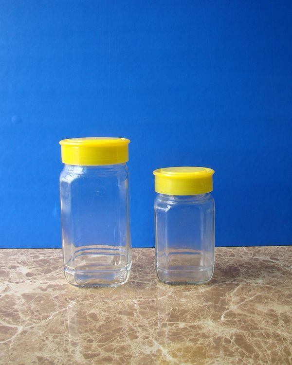 供应八角玻璃蜂蜜瓶玻璃蜜糖瓶圆形玻璃蜂蜜瓶