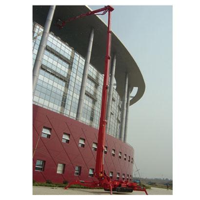 上海供应高空车租赁 出租橡胶履带自行式高空作业平台图片