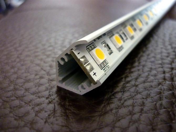 5050高亮度LED珠宝灯铝条灯批发