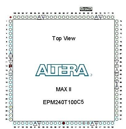 在线供应EPM240T100C5价格,创信电子专业LED可编程器件图片