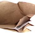 供应25公斤四层牛皮纸包装袋-提供食品级PE塑料袋和食品级证书图片