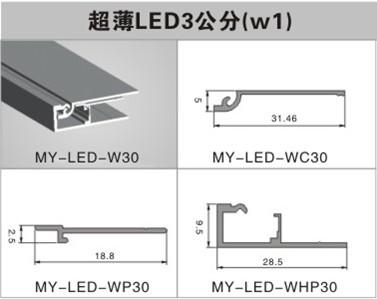 供应超薄LED3公分（W1）