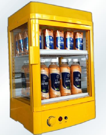 供应超市饮料加热柜热罐机热饮机展示柜厂价直销