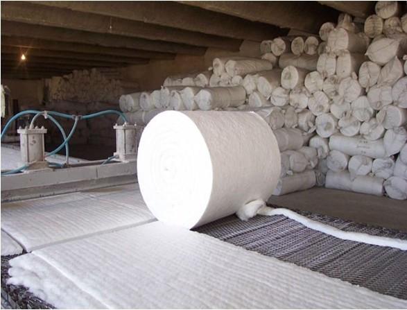 供应硅酸铝甩丝纤维毯1050-1400C