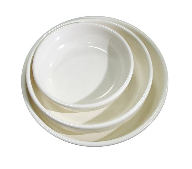 供应密胺餐具仿瓷韩式小菜碟，韩式直边圆盘图片