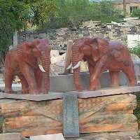 供应石雕大象加工厂石材雕刻制品，石材雕刻制品，石材雕刻大象图片