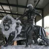 保定市石雕狮子最低价格石雕工艺品厂厂家