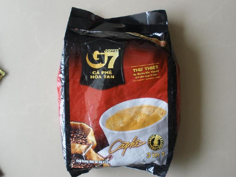 厂家供应越南g7三合一速溶咖啡 欢迎来电咨询与了解