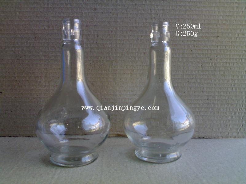 250ml玻璃酒瓶/玻璃酒瓶价格批发