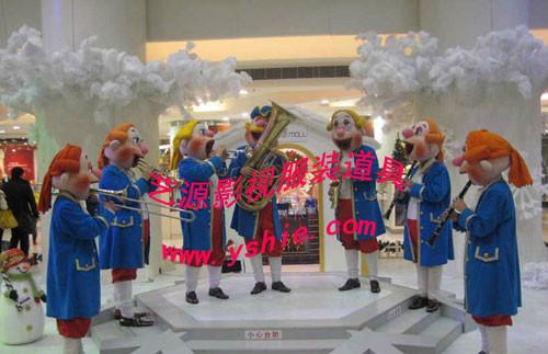 供应卡通乐队演出 北京军乐队演出 英国皇家卡通乐队演出