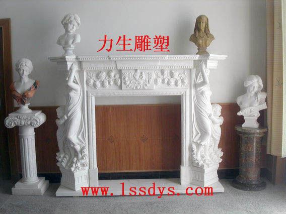 北京市欧式壁炉厂家欧式壁炉  大理石壁炉 玉石雕花壁炉