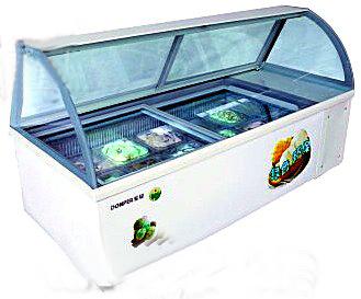 供应西安式硬冰淇淋展示柜硬冰淇淋机