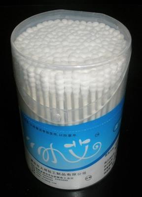 供应出厂价-优质婴童细棒螺旋头棉签