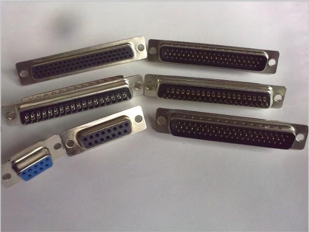 供应焊线DB头连接器/焊线VGA插座/焊线D-SUB插座/D-SUB