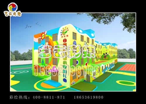 百度推荐平顶山鲁山县幼儿园墙体彩绘画　幼儿园墙体彩绘画师图片