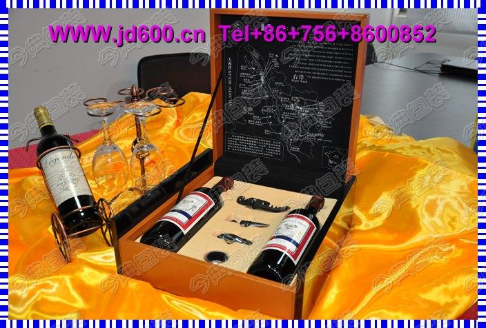 供应珠海红酒盒红酒木盒红酒盒厂图片
