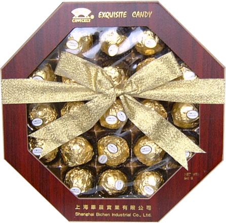 供应珠海浪漫满屋巧克力包装盒图片
