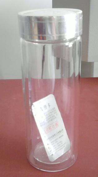 供应芜湖广告礼品杯批发定做铜陵双层内胆玻璃杯定做厂家宣城印制logo
