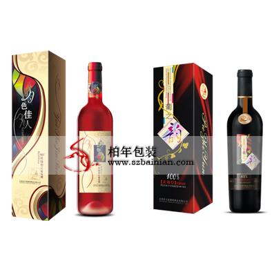 供应深圳红酒礼盒包装设计图片