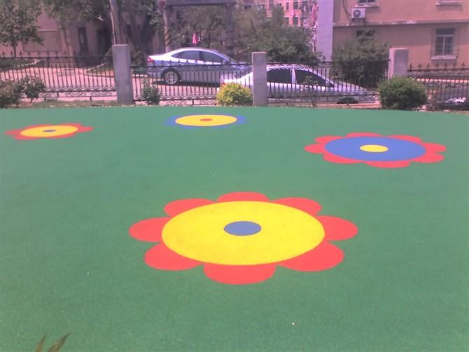 供应幼儿园塑胶地面施工幼儿园epdm幼儿园彩色地面 幼儿园地面铺设