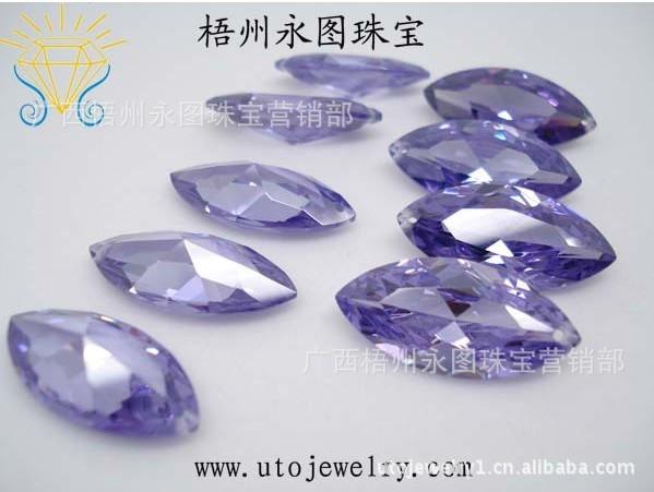 供应永图珠宝直销梧州人工宝石玻璃宝石
