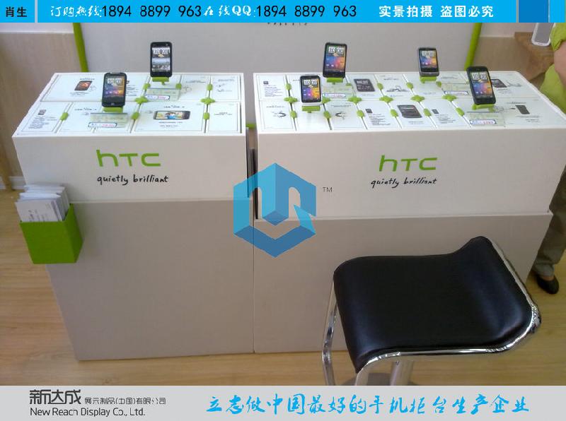 供应湖南HTC手机展示柜生产商图片