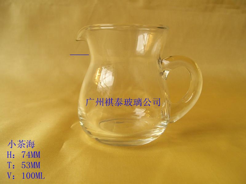 供应玻璃高白料100ML小茶海 酒具