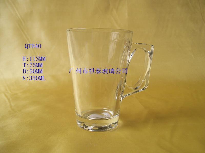 供应玻璃高白料手柄水杯