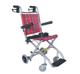 鱼跃轮椅车H1100全铝合金折叠轻便，飞机，老人、儿童，旅行轮椅图片