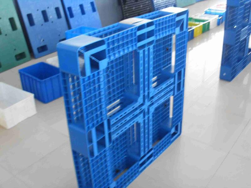供应通达1000-800塑料卡板塑料托盘厂商天津地拍子厂家天津地拍子图片