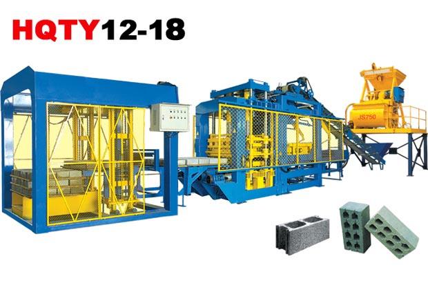 恒兴机械HQTY12-18全自动砌块成型机