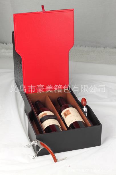 供应新款葡萄酒皮制包装盒