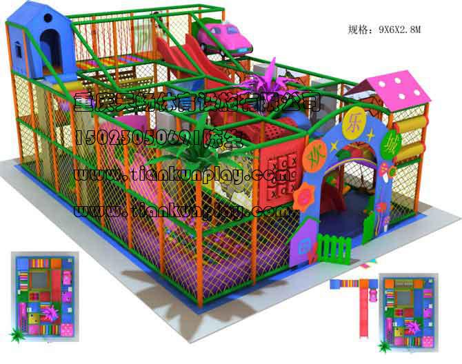 贵州儿童高空探险设施安装设计,四川儿童水上乐园滑梯厂家, 重庆渝北淘气堡图片