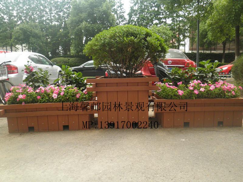 上海市上海塑木花箱厂家供应上海塑木花箱