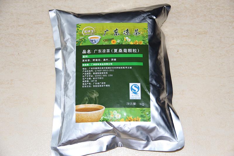 【广东凉茶】简便包装 韵味佳品牌（夏桑菊颗粒）袋装凉茶颗粒1000g