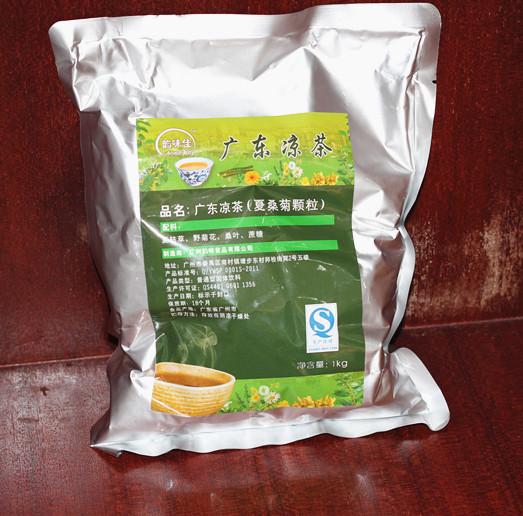 【广东凉茶】简便包装 韵味佳品牌（夏桑菊颗粒）袋装凉茶颗粒1000g