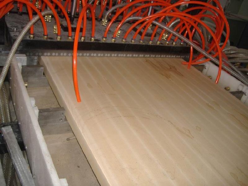 青岛鲁奥机械供应专业WPC木塑门板挤出设备