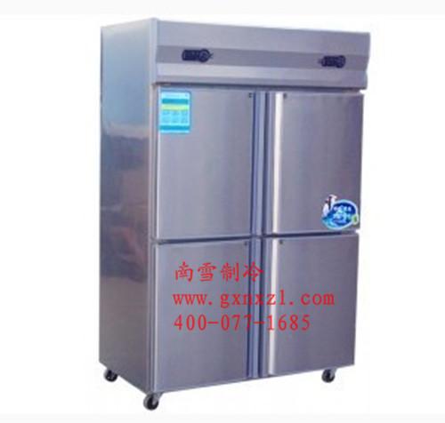 供应广西南宁不锈钢厨房冰柜款式，不锈钢冷冻工作台尺寸订做联系电话