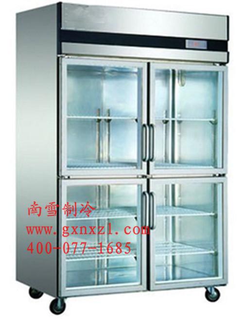 供应广西南宁不锈钢厨房冰柜款式，不锈钢冷冻工作台尺寸订做联系电话